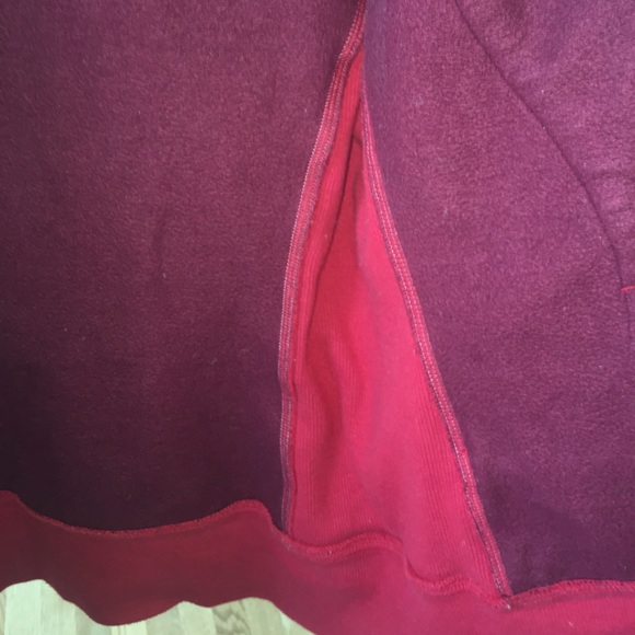 Lululemon Red It’s Just Lunch Scuba Hoodie Full Zip Jacket - Picture 16 of 17